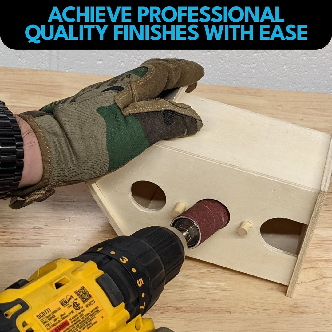 Juego de fundas de lijado de 2" de largo para lijadora de tambor (paquete de 12) | Viene en grano 60, 80 o 120