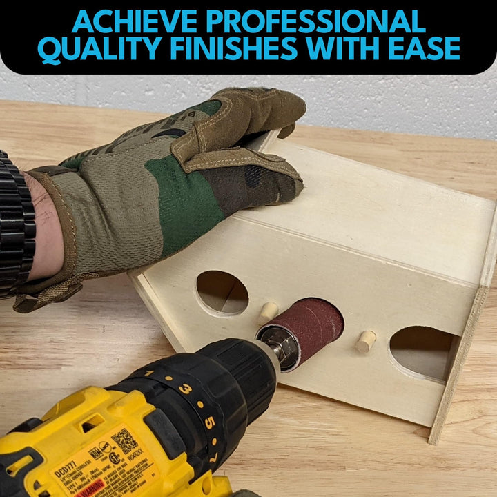 Juego de fundas de lijado de 2" de largo para lijadora de tambor (paquete de 12) | Viene en grano 60, 80 o 120