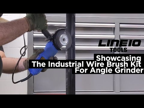 Cepillo de copa de alambre anudado de 3 pulgadas para amoladoras angulares (eje 5/8-11)