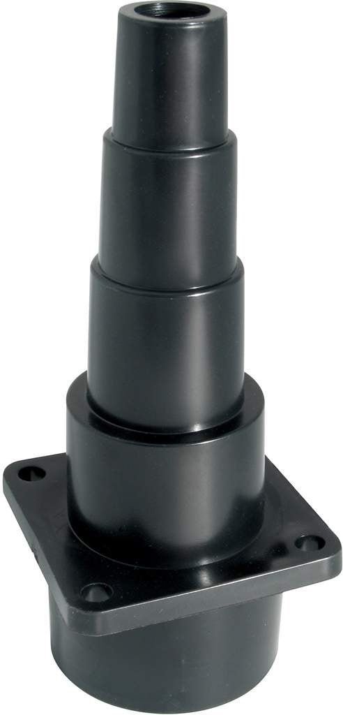 Dust Collection Hose Adaptor, 2-1/2" to 1" Shop Vac