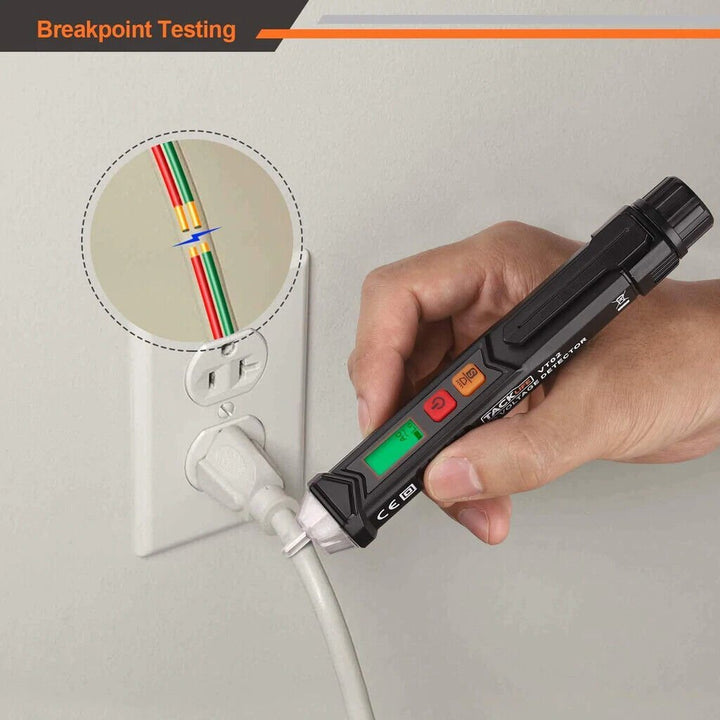Non-Contact Voltage Electrical Tester Detectable with Dual Range