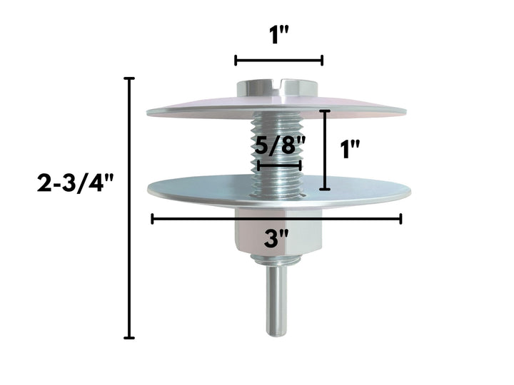 Drill Arbor Adapter Mandrel, 5/8-Inch for Airway Buffing Wheels