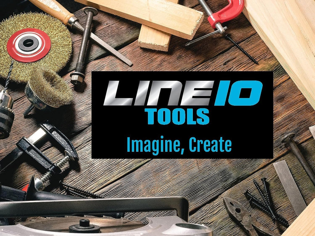 Ensemble de 5 roues et coupelles pour brosse métallique à revêtement en laiton