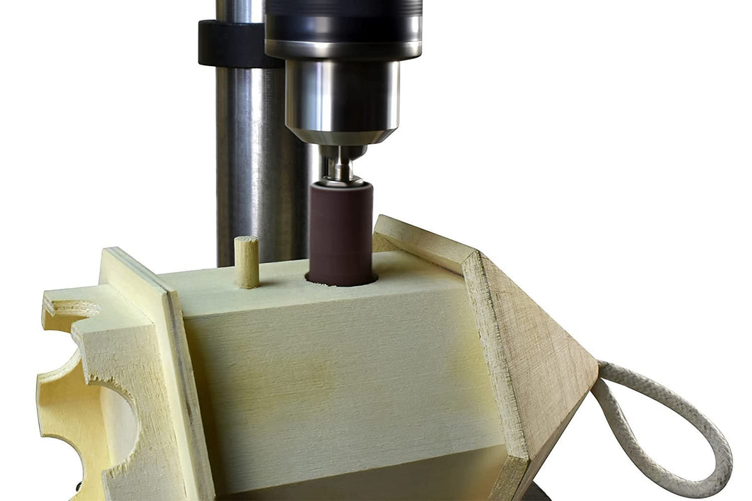 Juego de fundas y tambores de lijado de 28 piezas - 2 pulgadas de largo