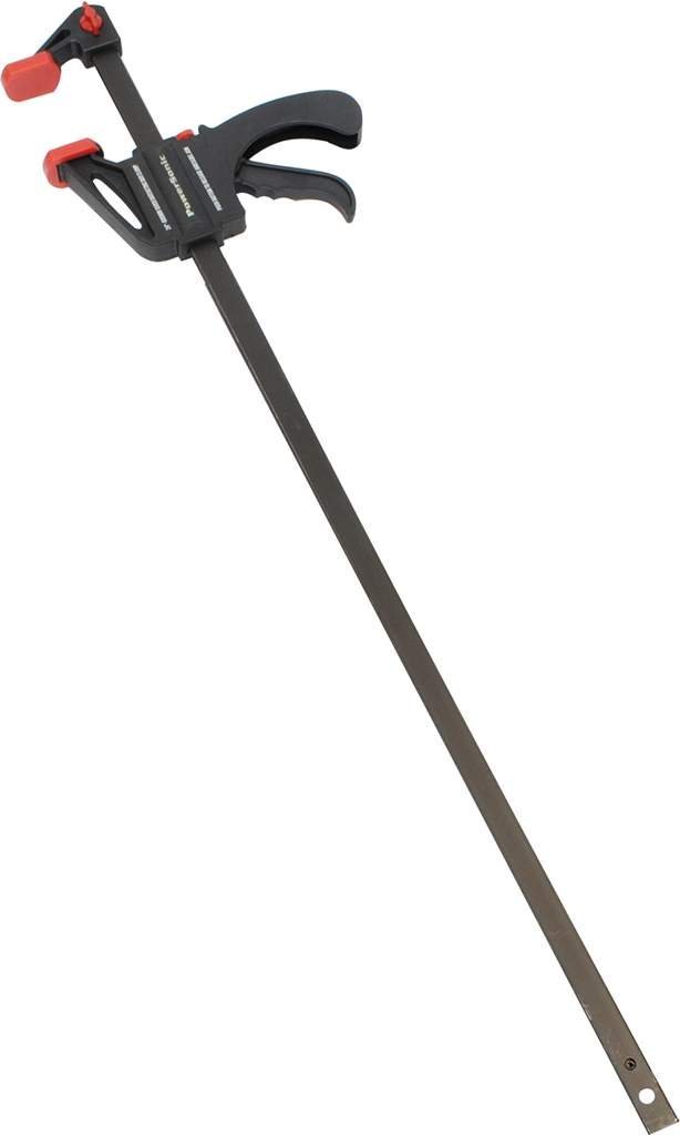 Ratcheting Bar Clamp & Spreader, One-Hand Quick Release, Soft Jaw Pads