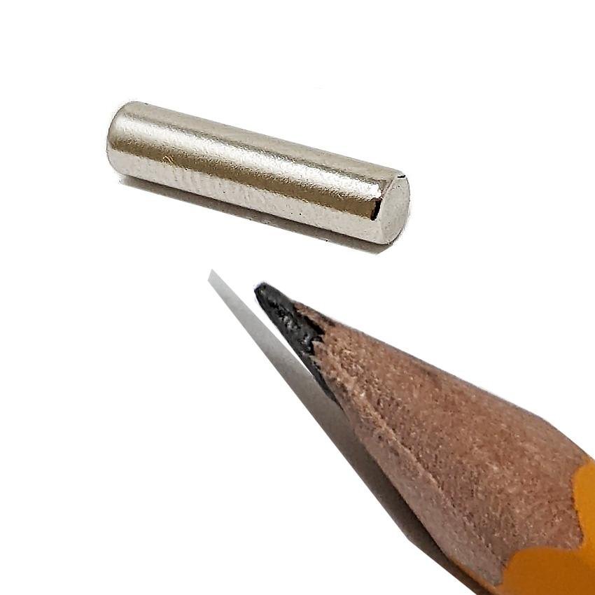 Cilindros magnéticos de neodimio de 1/8" x 1/2"