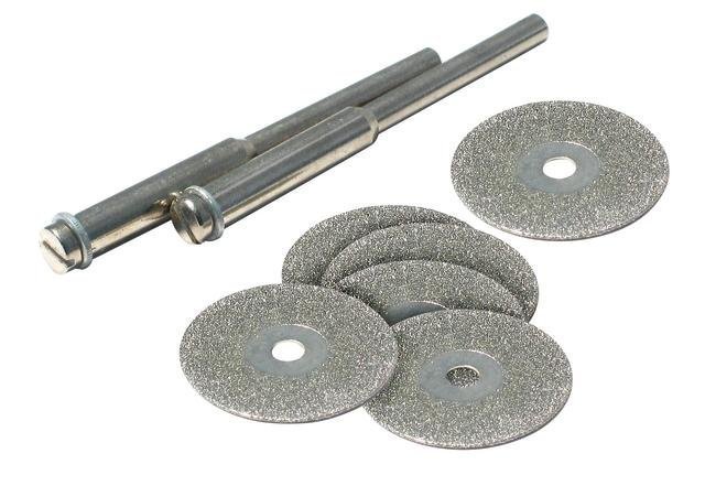 Kit de discos de ruedas de corte de diamante de 8 piezas para herramientas rotativas